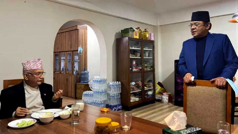 बिहीबार बेलुकी ओली र गौतमबीचको ‘डिनर मिटिङ’ मा के कुरा भयो ?