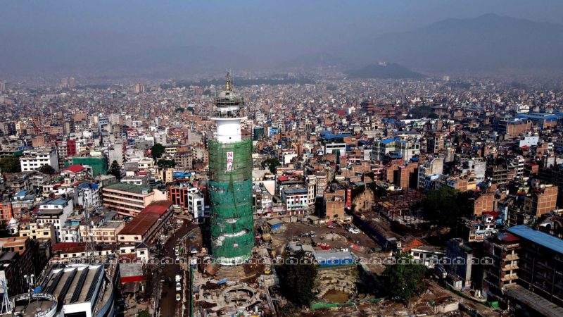 विश्व सम्पदा दिवसमा हेरौं धरहराको आजको तस्विरहरु