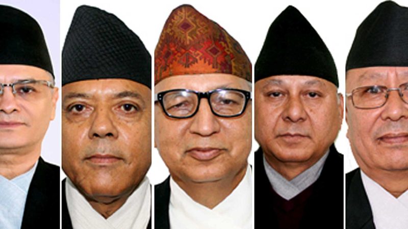 प्रधानन्याधीशसहित पाँच न्यायाधीशको संवैधानिक इजलाश गठन