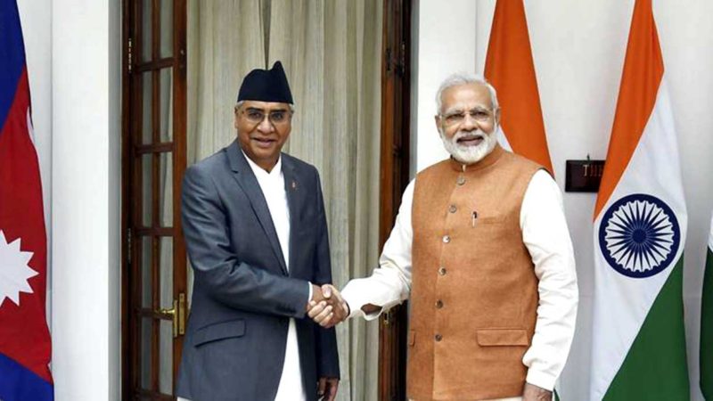 प्रधानमन्त्री देउवा र मोदीबीच फोन वार्ता, कोभिसिल्ड खोप छिट्टै दिने आश्वासन