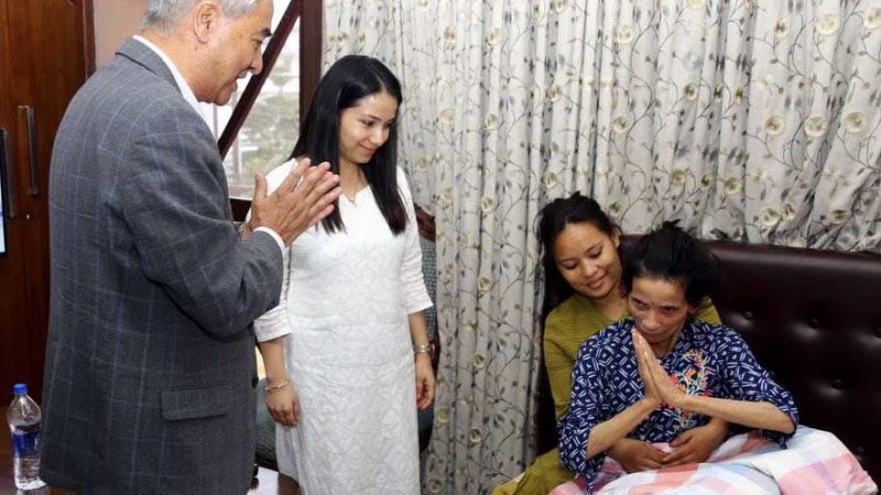 प्रधानमन्त्री देउवा अध्यक्ष दाहाल निवासमा