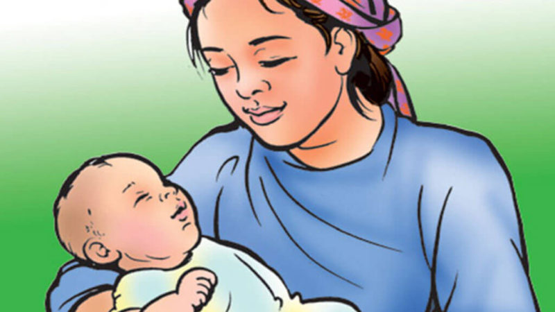 उमेर नपुग्दै आमा बन्छन् किशोरी
