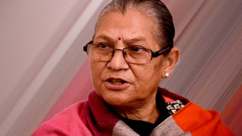 अन्तिम समयमा नेपालको साथ छोडेकी अष्टलक्ष्मी शाक्य बागमती प्रदेशको मुख्यमन्त्रीमा नियुक्त
