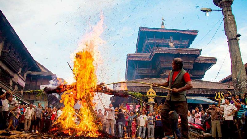 नेवार समुदायमा गठेंमंगाः चर्हे पर्व मनाइँदै