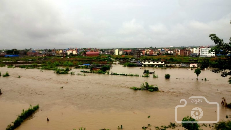 आज देशभर भीषण वर्षाको सम्भावना, बाढीपहिरोको जोखिम