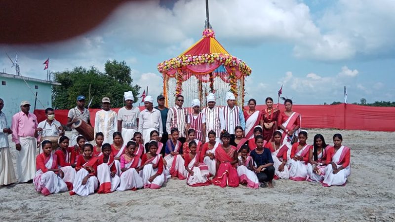 उराँव समुदायमा दशैं नआउँदै जमरा