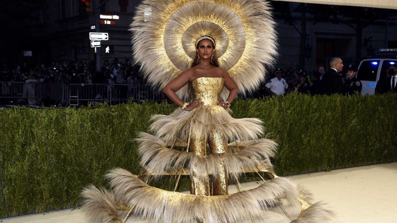 Naomi Campbell attends The Metropolitan Museum of Art's Costume Institute benefit gala celebrating the opening of the "In America: A Lexicon of Fashion" exhibition on Monday, Sept. 13, 2021, in New York. (Photo by Evan Agostini/Invision/AP)