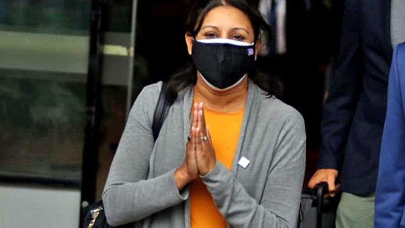 प्रधानमन्त्री देउवाभन्दा अघि नै ओली भेट्दै एमसीसी उपाध्यक्ष फातिमा