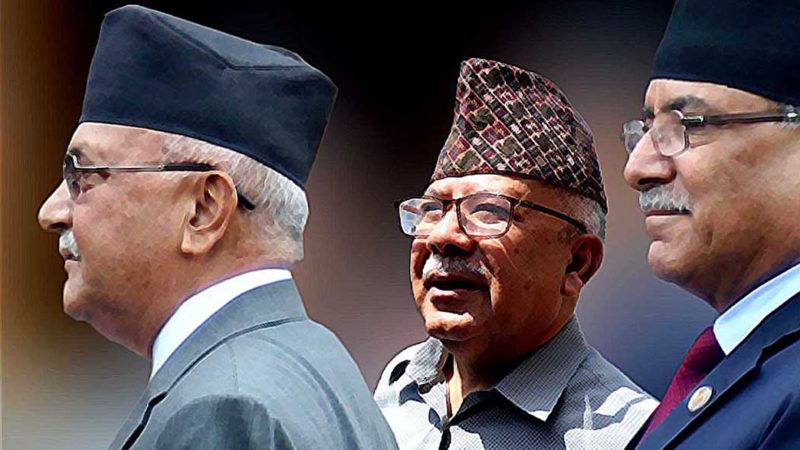 मझधारमा अलपत्र तेस्रो धार: उक्साउँदै दाहाल