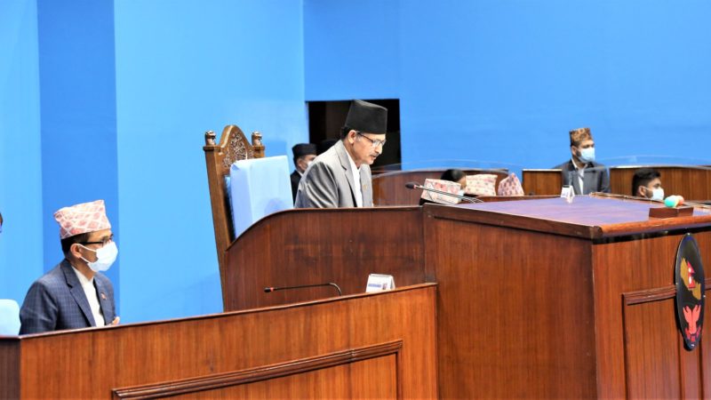 प्रतिनिधिसभा बैठक २७ भदौमा बस्ने