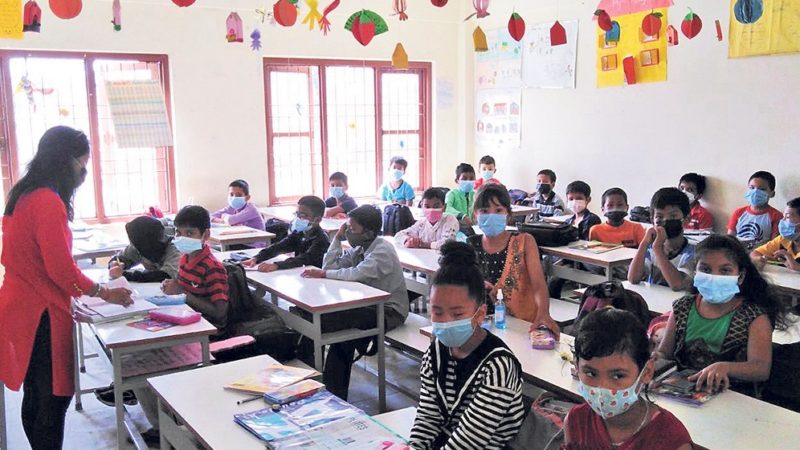 भक्तपुर र चाँगुनारायणका विद्यालय खुले, मध्यपुरथिमि र सूर्यविनायकमा तिहारपछि