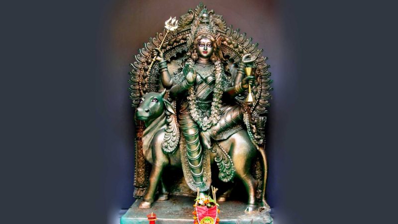 नवरात्रको आठौँ दिन महागौरी देवीको पूजा आराधना गरिँदै