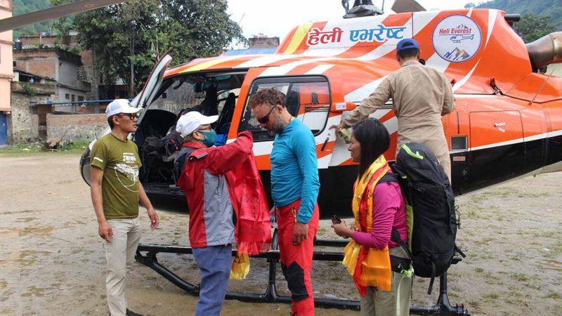 धवलागिरि हिमाल आरोहीलाई सम्मान