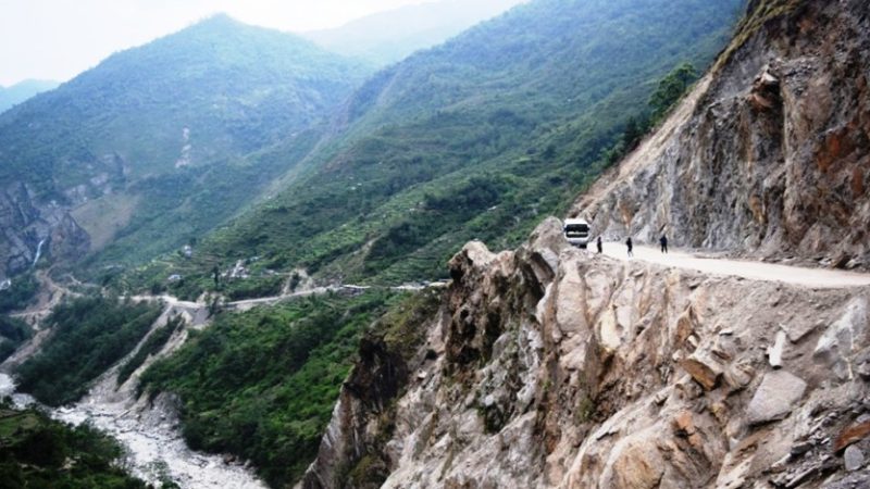 बेनी–जोमसोम–कोरला सडकअन्तर्गत चार खण्डको निर्माण सम्पन्नः स्थानीयवासी उत्साहित