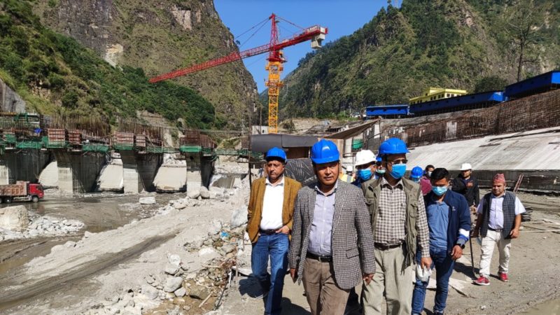 प्राकृतिक विपत्तिको चपेटामा मध्य भोटेकोसी, एक वर्षभित्रमा सक्ने लक्ष्य