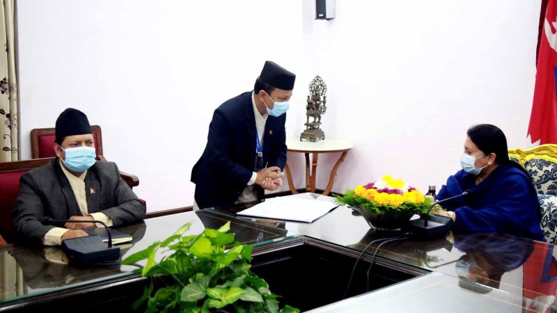 राष्ट्रपतिको पहिलो तथ्याङ्क लिएर १२ औँ राष्ट्रिय जनगणना प्रारम्भ