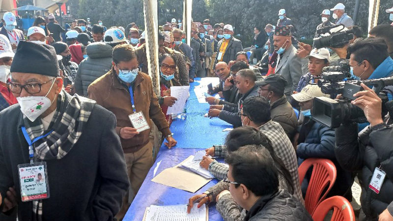 कांग्रेस सभापतिको पुनः मतदान दिउँसो  ३ः३० बजेदेखि