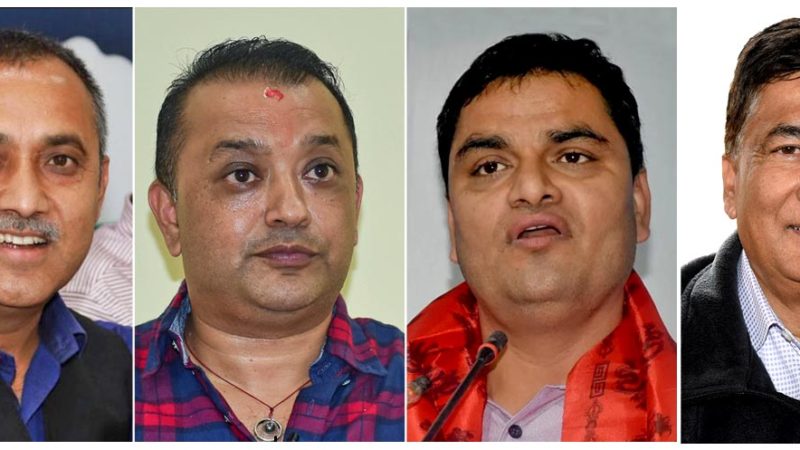 महामन्त्रीमा महाभारत, गगनदेखि ज्ञानेन्द्रसम्म भिडदै