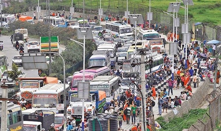 चक्रपथ ’round ट्राफिक व्यवस्थापनमा समस्या
