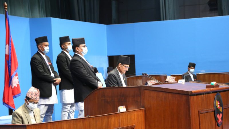 नेपाली समाजलाई थप ध्रुवीकरण हुनबाट रोक्न एमसीसी सदनमा पेशः सभामुख
