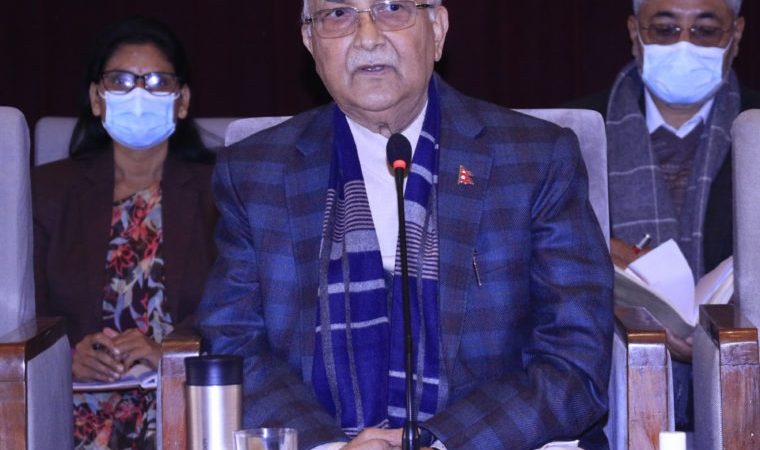 महाअभियोग स्थानीय निर्वाचन नगर्ने षड्यन्त्रः अध्यक्ष ओली