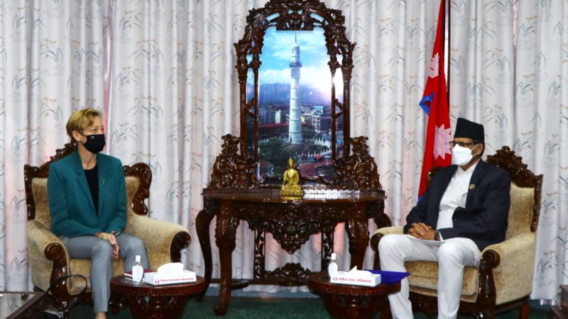 सभामुख र फ्रान्सका संसदीयमैत्री समूहका अध्यक्षबीच भेट