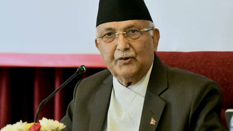 निर्वाचन आयोगको निर्णय पूर्वाग्रही भएको अध्यक्ष ओलीको आरोप