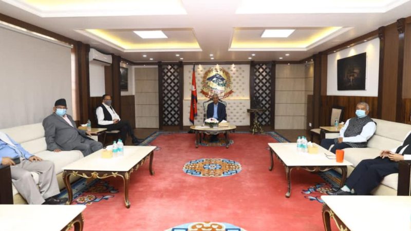सत्ता गठबन्धनद्वारा रामचन्द्र पौडेलको नेतृत्वमा निर्वाचन तयारी तथा अनुगमन समिति गठन