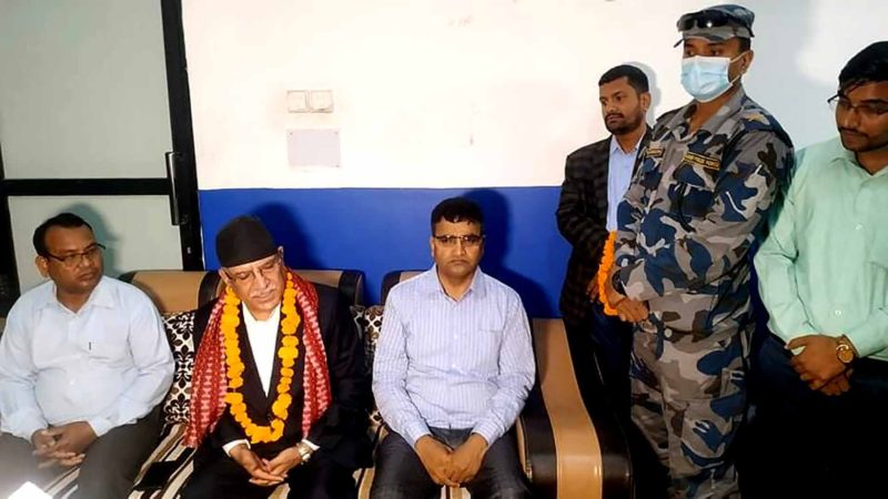 निर्वाचन हुन्छ की हुन्न भन्ने दोधारमा नरहनुस् : अध्यक्ष दाहाल